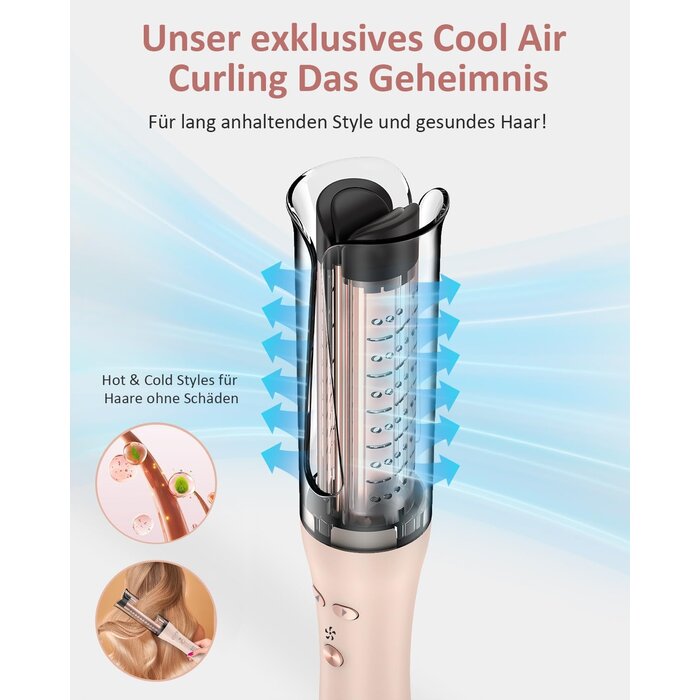 Automatischer Lockenstab mit Ionen-Technologie - 33% Rabatt