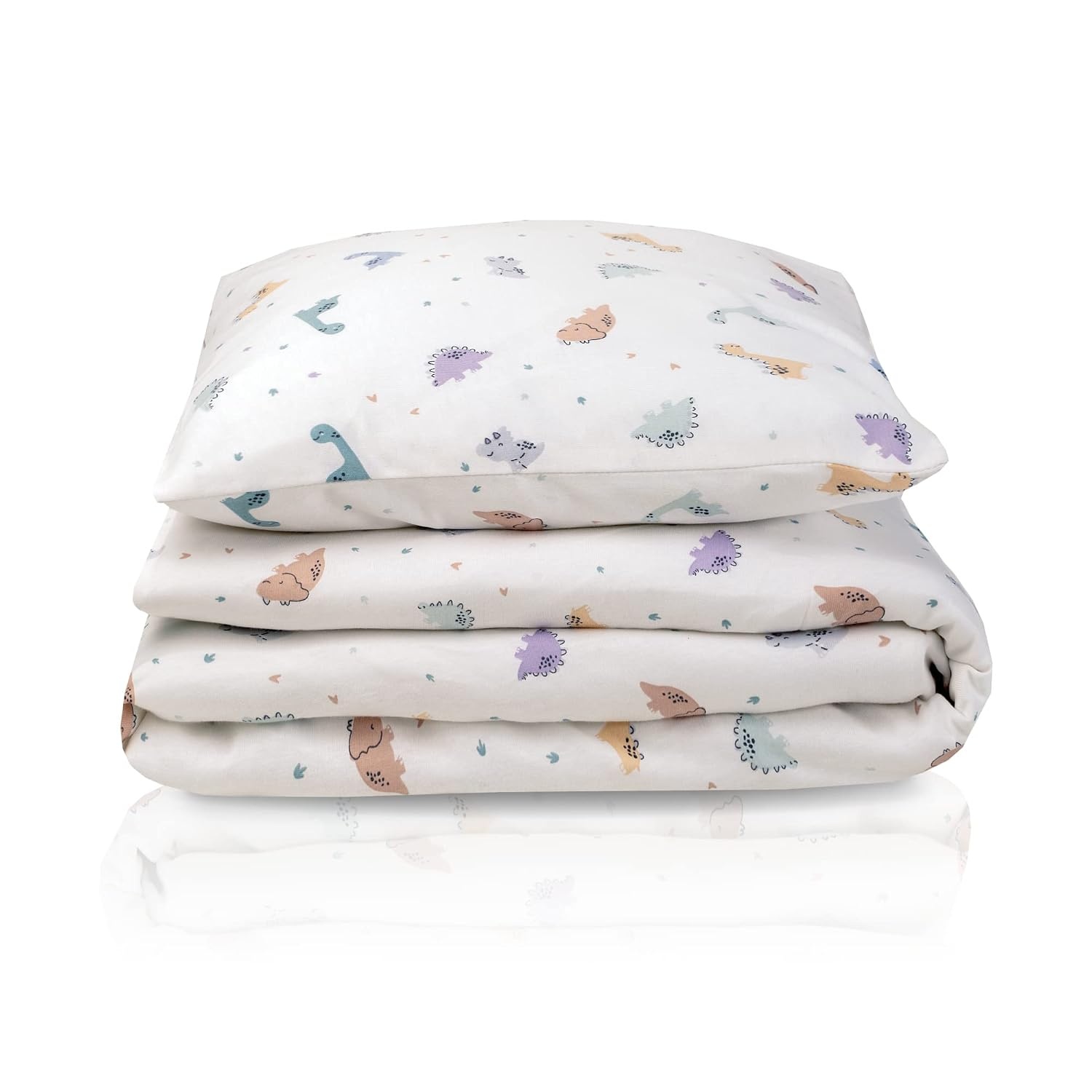 Kinderbettwäsche Little Dinos 100x135cm - 76% Rabatt