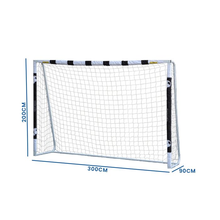 Viking Choice Großes Fußballtor 300x200 cm aus Stahl - 34% Rabatt