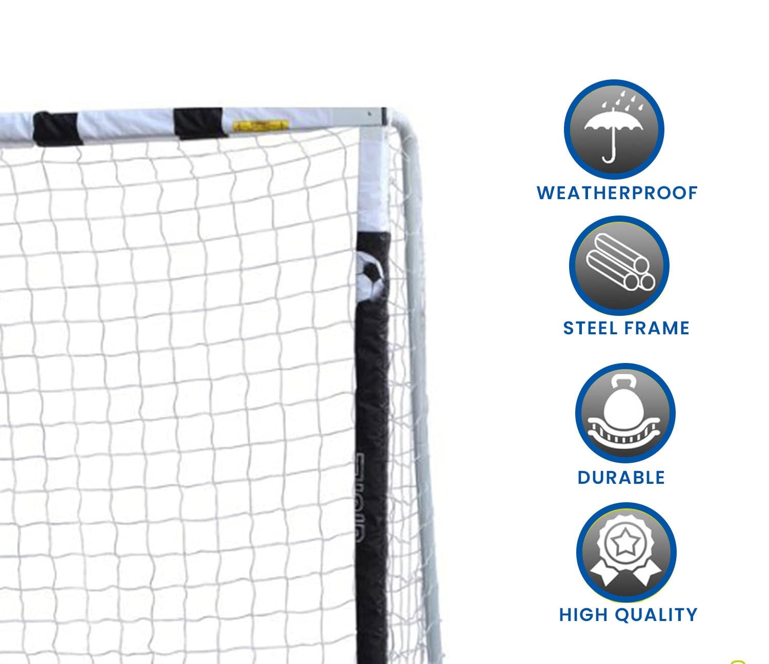 Viking Choice Großes Fußballtor 300x200 cm aus Stahl - 34% Rabatt