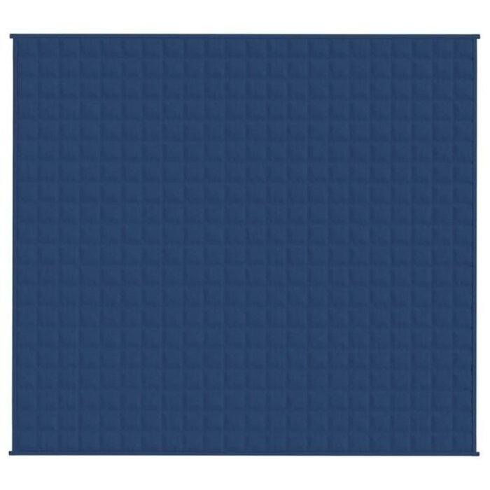 Vidaxl Gewichtsdecke 200x220 cm 9 kg Blau - 38% Rabatt