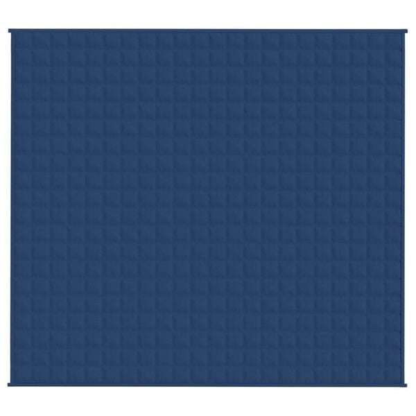 Vidaxl Gewichtsdecke 200x220 cm 9 kg Blau - 38% Rabatt