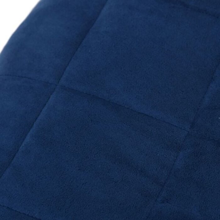 Vidaxl Gewichtsdecke 200x220 cm 9 kg Blau - 38% Rabatt