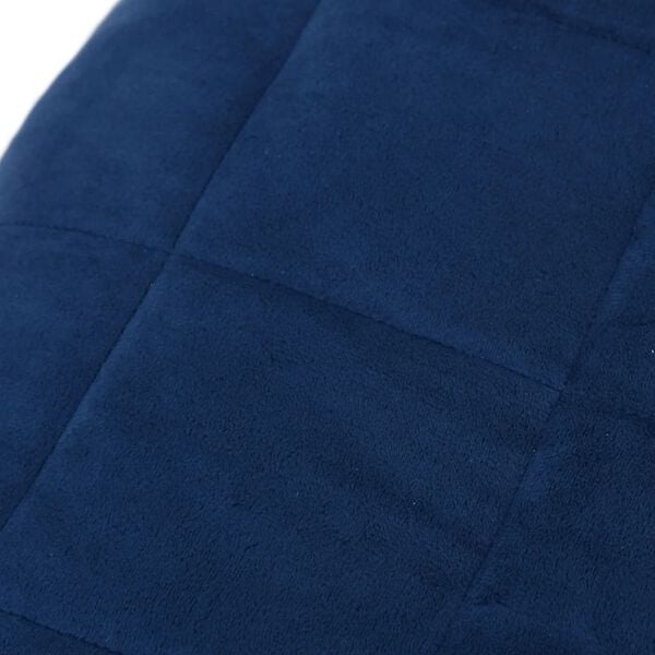 Vidaxl Gewichtsdecke 200x220 cm 9 kg Blau - 38% Rabatt