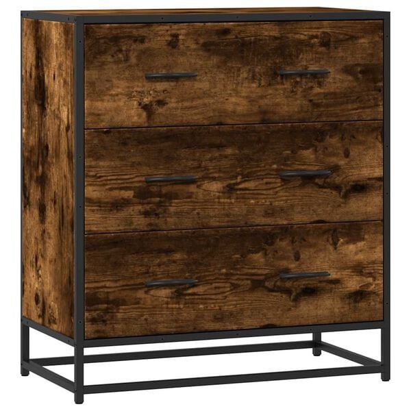 Vidaxl Sideboard in Räuchereiche 68x35x76 cm - 34% Rabatt auf dieses Einzelstück