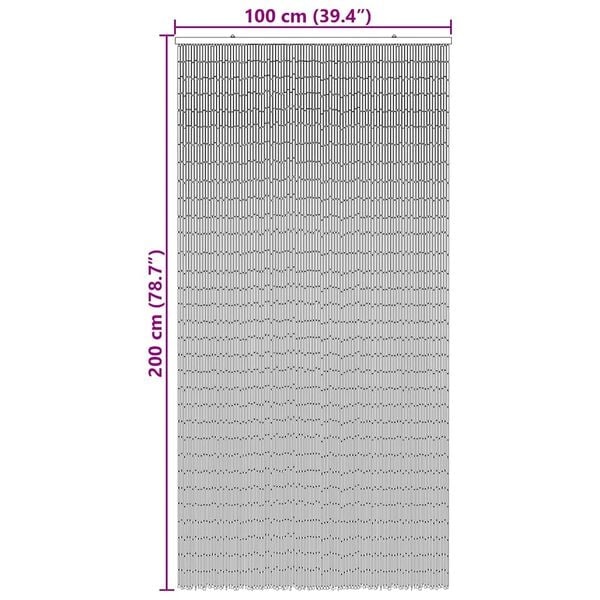 Vidaxl Bambus-Türvorhang mit Palmenmotiv 100x200 cm - 33% Rabatt