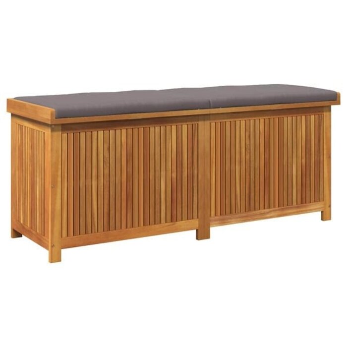 Vidaxl Garten-Kissentruhe aus Akazienholz, 150 cm - 35% Rabatt