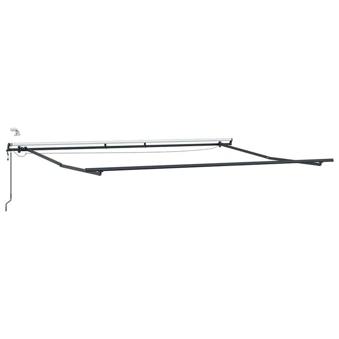 Moderne Markise 4 x 3 m Anthrazit - 50% Rabatt