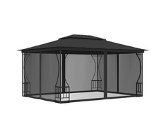 Vidaxl Gartenpavillon 300x400cm Anthrazit - 48% Rabatt