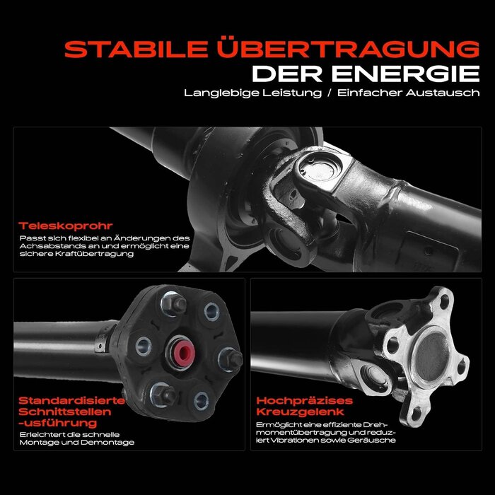 Kardanwelle für BMW 3er E46 Automatik 1373mm - 35% Rabatt