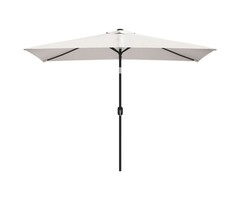 Vidaxl Rechteckiger Sonnenschirm 200 x 300 cm Sandweiß - 49% Rabatt