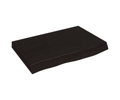 Vidaxl Waschtischplatte Eiche dunkelbraun 60x50cm - 43% Rabatt