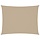 Sonnensegel Rechteckig 5x6 m Beige - 34% Rabatt - Ausgepackt & Guter Zustand