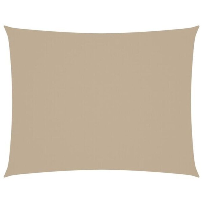 Sonnensegel Rechteckig 5x6 m Beige - 34% Rabatt - Ausgepackt & Guter Zustand