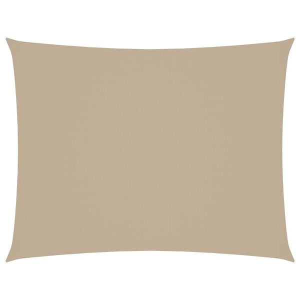 Sonnensegel Rechteckig 5x6 m Beige - 34% Rabatt - Ausgepackt & Guter Zustand