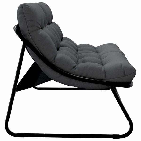 Moderne Gartenbank 110x80x71cm Schwarz - 34% Rabatt - Ausgepackt