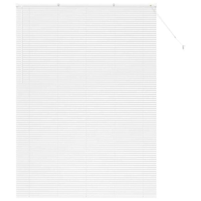 Aluminium-Jalousie Weiß 220 x 160 cm, 25 mm Lamellen - 34% Rabatt