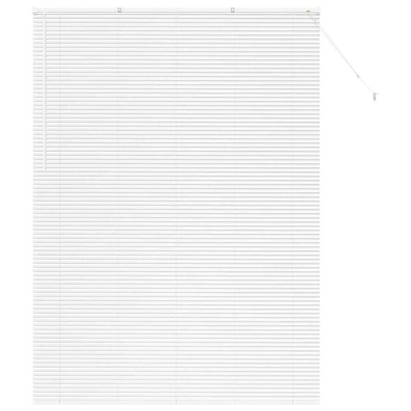 Aluminium-Jalousie Weiß 220 x 160 cm, 25 mm Lamellen - 34% Rabatt