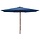Großer Sonnenschirm 350 cm Blau aus Holz - 38% Rabatt