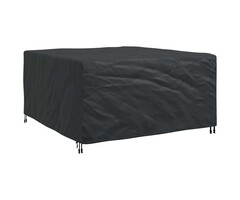Vidaxl Robuste Möbelabdeckung 180x190x85 cm - Schwarz - 49% Rabatt