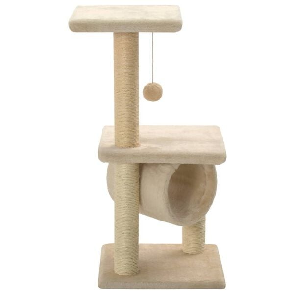 Katzenkratzbaum 65 cm beige - Ausgepackt: 32% Rabatt