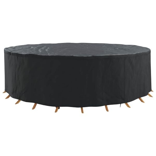 Runde Gartenmöbel-Abdeckhaube 320x320x85cm, 600D Oxford-Gewebe - 34% Rabatt