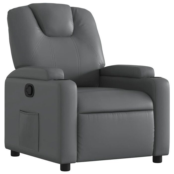 Verstellbarer Relaxsessel in Grau - 35% Rabatt