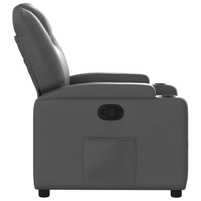 Verstellbarer Relaxsessel in Grau - 35% Rabatt