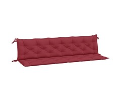 Vidaxl Gartenbankauflagen 2er Set 200x50x7cm Weinrot - 51% Rabatt