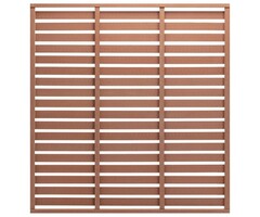 Vidaxl WPC Sichtschutzelement 180x180 cm Braun - 52% Rabatt