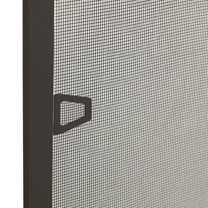 Insektenschutzgitter für Fenster 80x120 cm Anthrazit - 33% Rabatt