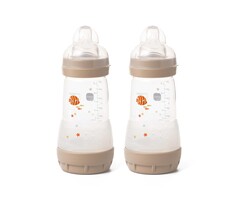 Amazon Anti-Kolik-Babyflaschen 260 ml - 2er Set - Grau - 46% Rabatt