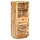 Hochschrank aus massivem Mangoholz 45x32x110 cm - 35% Rabatt