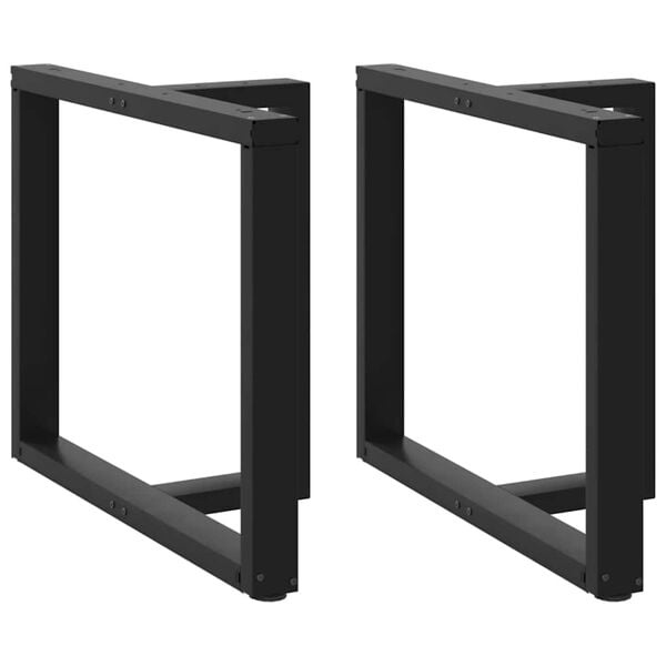 Vidaxl T-Form Tischgestell Stahl Schwarz 90x35 cm - 34% Rabatt - Outlet