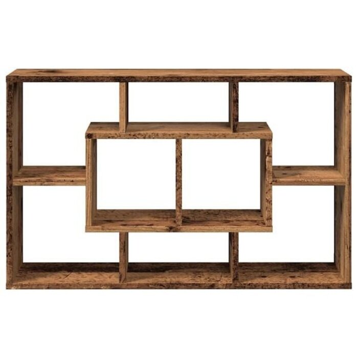 Vidaxl Wandregal in Altholz-Optik, 85x16x52,5 cm - 32% Rabatt