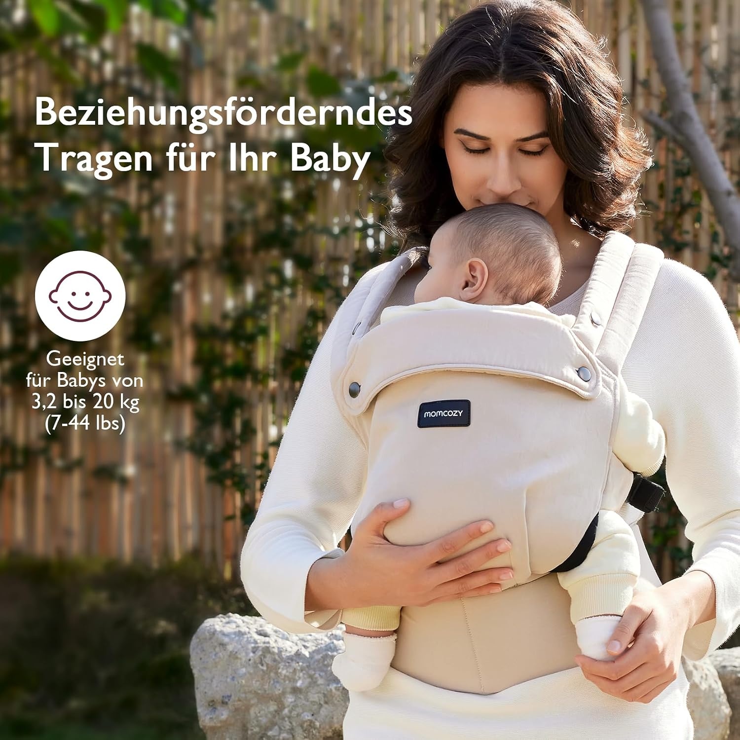 Amazon Ergonomische Babytrage Khaki (3,2-20 kg) - 33% Rabatt