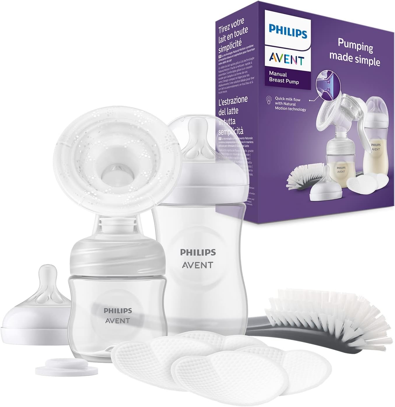 Amazon Manuelle Handmilchpumpe Natural Motion SCF430/01 - 30% Rabatt