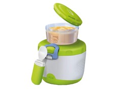 Chicco Thermo-Behälter Set für Babynahrung - Grün/Weiß - 41% Rabatt