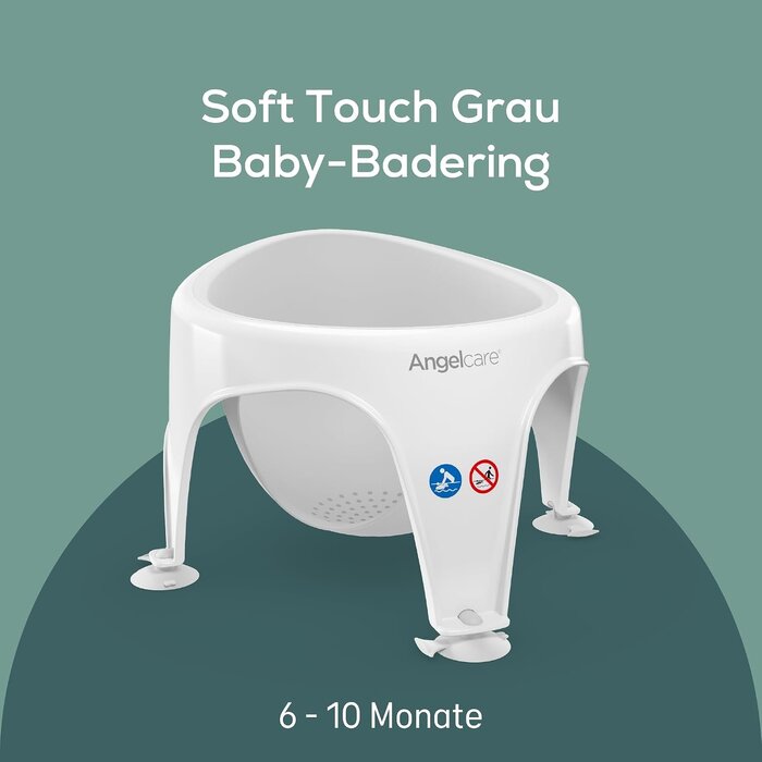 Amazon Ergonomischer Baby-Badesitz in Hellgrau - 31% Rabatt