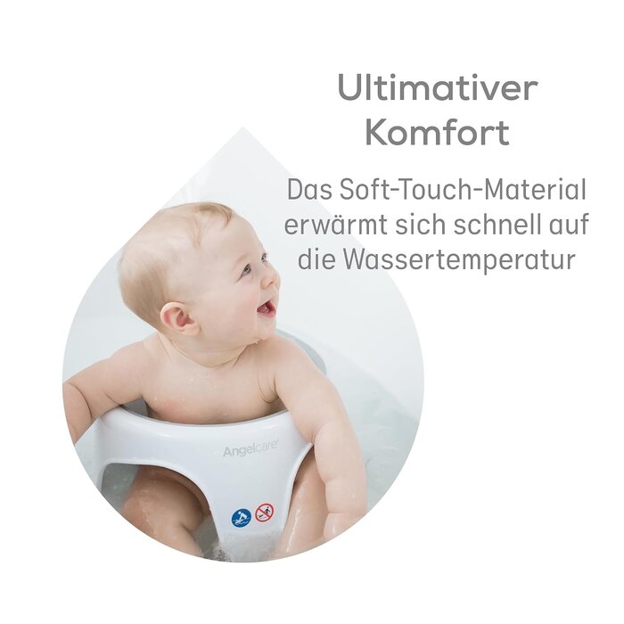 Amazon Ergonomischer Baby-Badesitz in Hellgrau - 31% Rabatt