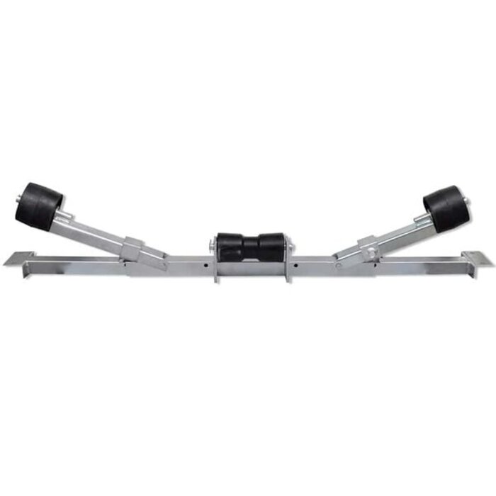 Vidaxl Kielstütze für Bootsanhänger 80-124 cm, 34% Rabatt, Ausgepackt