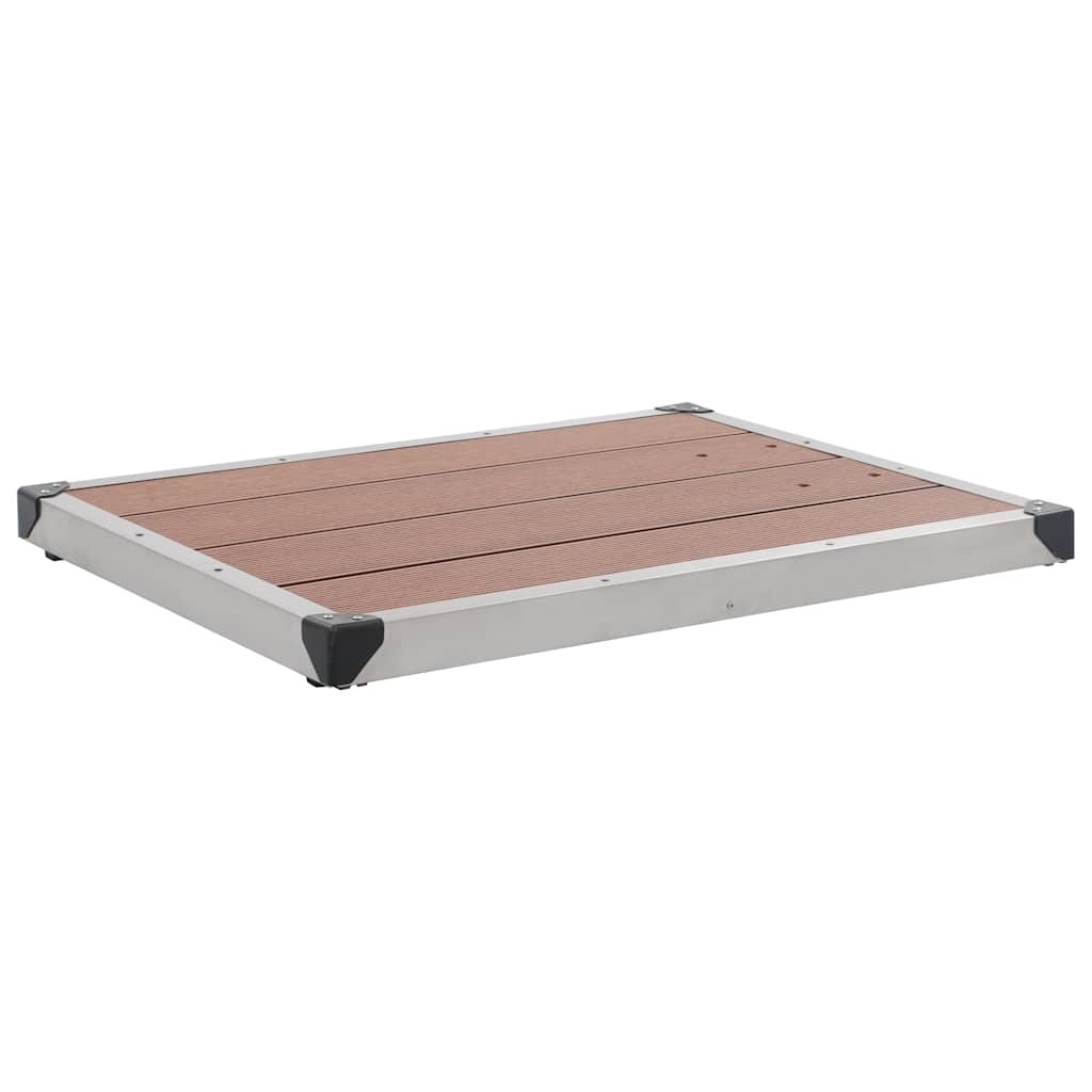 Vidaxl Außenduschen-Bodenplatte 80x62 cm WPC - 35% Rabatt