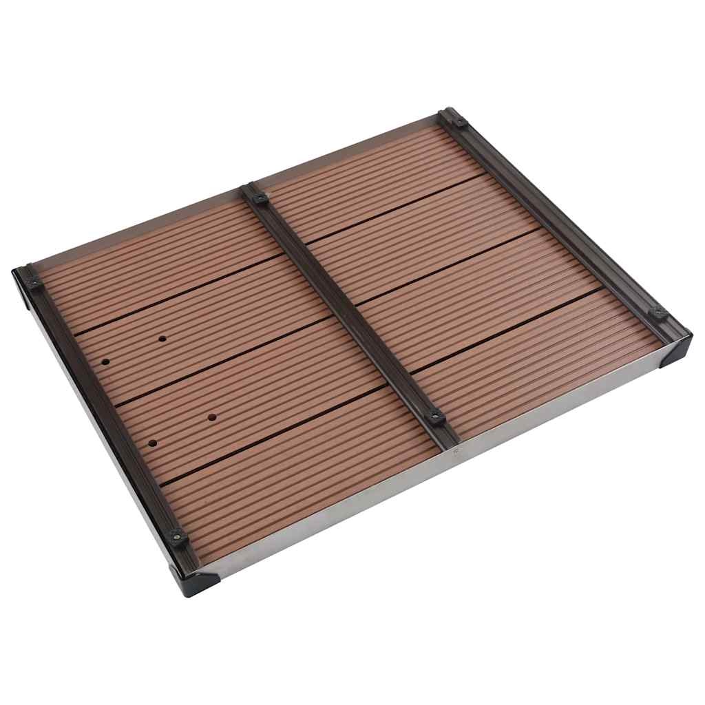 Vidaxl Außenduschen-Bodenplatte 80x62 cm WPC - 35% Rabatt