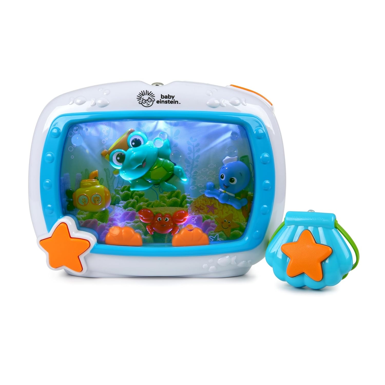 Baby-Einschlafhilfe mit Aquarium-Lichteffekten - 33% Rabatt