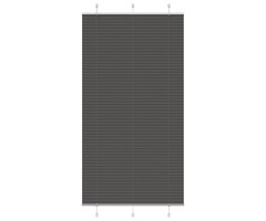 Vidaxl Plissee-Rollo 110x200 cm Schwarz - 49% Rabatt