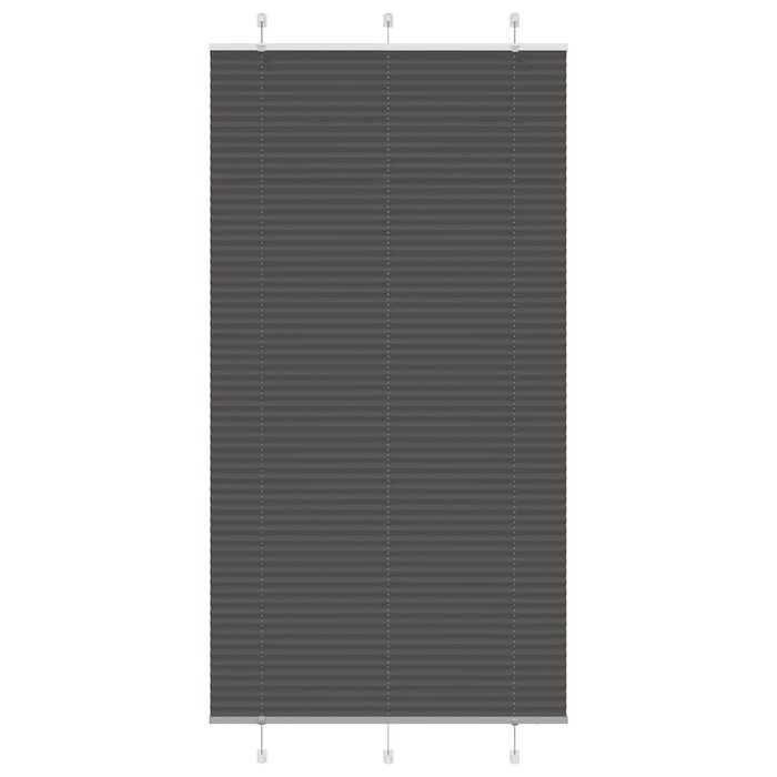 Vidaxl Plissee-Rollo 110x200 cm Schwarz - 30% Rabatt