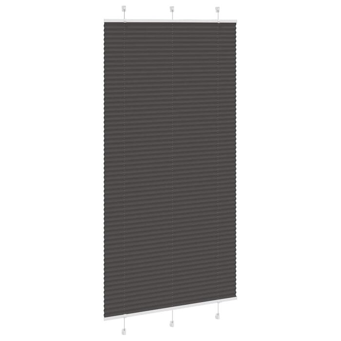Vidaxl Plissee-Rollo 110x200 cm Schwarz - 30% Rabatt