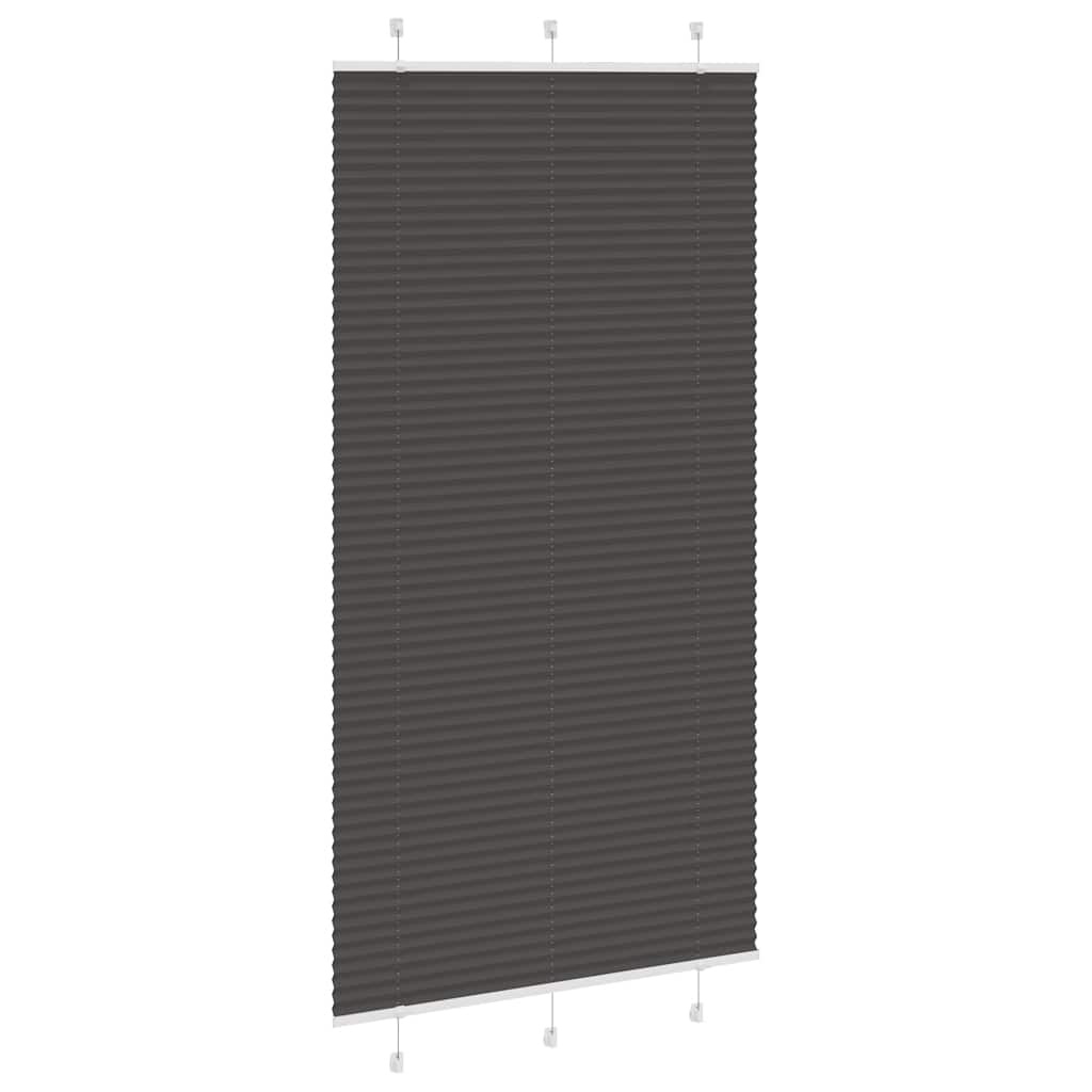 Vidaxl Plissee-Rollo 110x200 cm Schwarz - 30% Rabatt