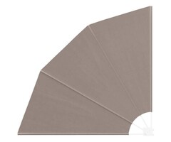Vidaxl Fächer-Balkon-Sichtschutz 140x140 cm in Taupe - 50% Rabatt