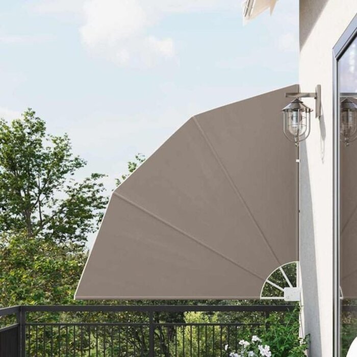 Vidaxl Fächer-Sichtschutz Taupe 140x140 cm - 34% Rabatt auf Rückläufer